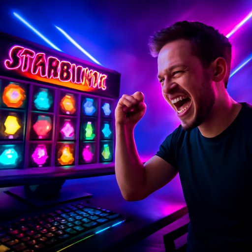 bj66 Starburst neon reels